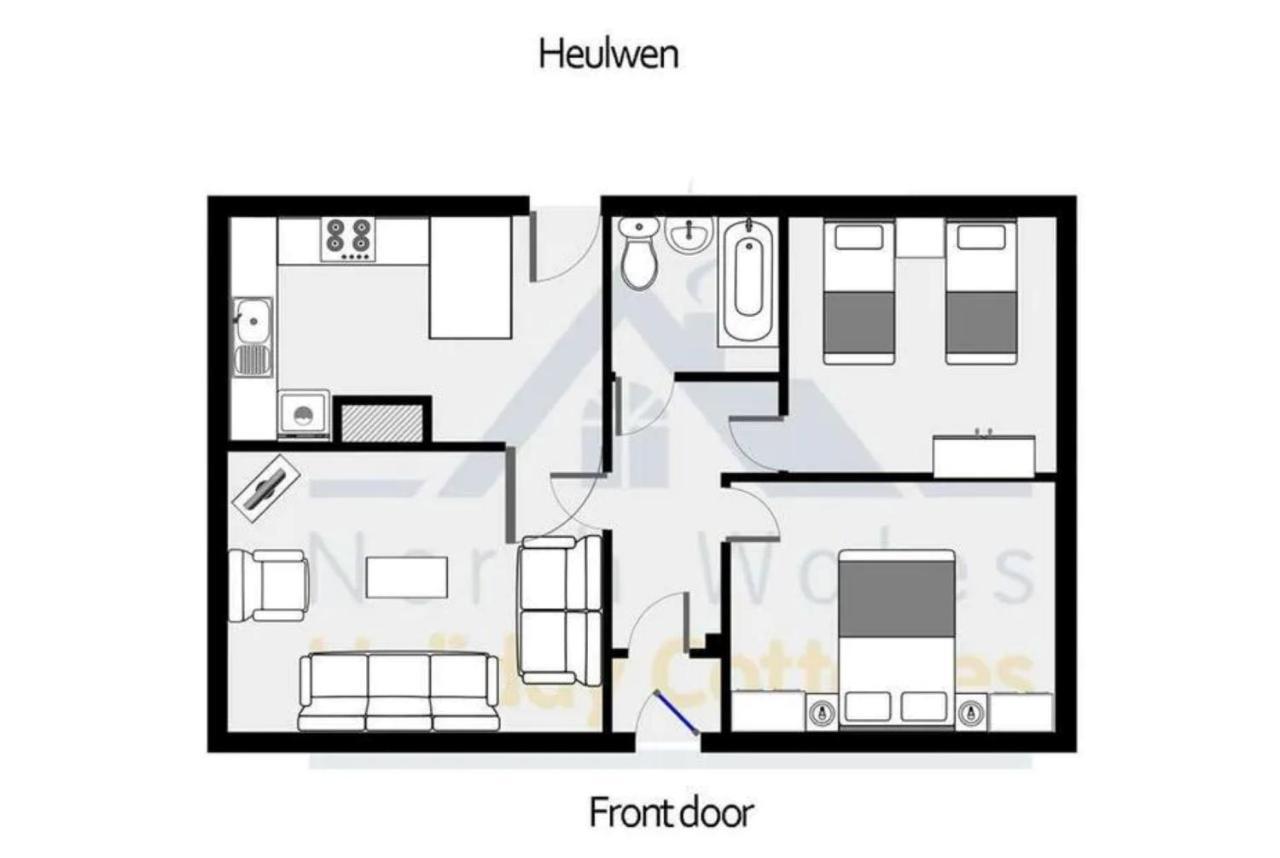 Heulwen - Moelfre Apartment Ngoại thất bức ảnh